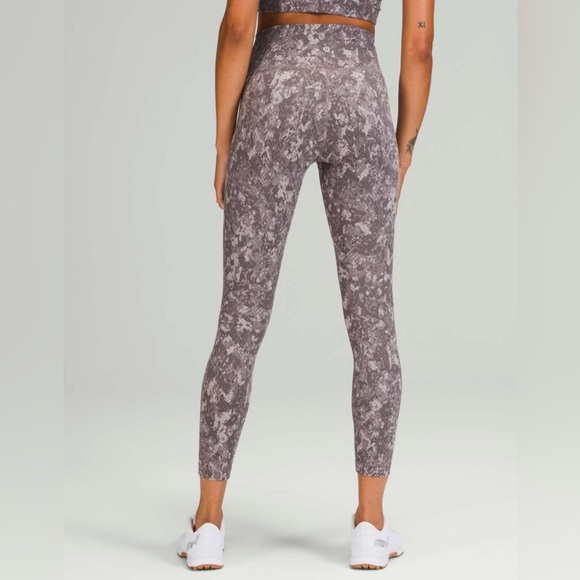 lululemon athletica Pants - lululemon athletica Wunder Train High-Rise 25” Leggings Hideaway Camo Lunar Rock
